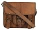 Ramraj Handmade Unisex Messenger Leather Bag RS.999.00