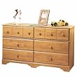 South Shore Furniture, Little Treasures Collection, Double Dresser, Country Pine