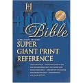 The Holman King James Version Reference Bible (Black Imitation Leather) (Large Print) (Paperback)