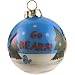 Holiday Christmas Tree Glass Ornament - Chicago Bears