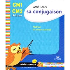 Mini chouette am�liorer sa conjugaison CM1/CM2 9-11 ans