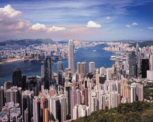 Hong Kong 2000 Piece Jigsaw Puzzle by Clementoni
