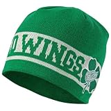 NHL Old Time Hockey Detroit Red Wings St. Patrick's Day Delany Knit Beanie - Green