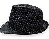 Godfather Pinstripe Fedora Hat