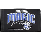 Orlando Magic Black Nylon Tri-Fold Wallet