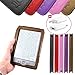 DURAGADGET Funda/Cubierta Marr�n De Piel Aut�ntica Con Estilo Libro Y Cierre Magn�tico Parael Kindle De Amazon, Wi-Fi, Monitor 6" E Ink + Cargador De Red El�ctrica (NO Funciona Con El Amazon Kindle Touch / Touch)