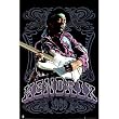 Jimi Hendrix 1969, Purple Music Poster Print - 24x36