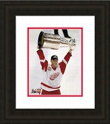 Detroit Red Wings Framed Brett Hull Photo NHL Hockey