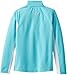 TuffRider Children's Ventilated Technical Long Sleeve Sport Shirt with Mesh, Aqua, Medium