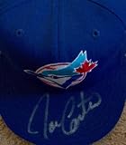Joe Carter autographed Toronto Blue Jays authentic game model throwback cap