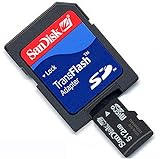 SanDisk 512MB MicroSD/TransFlash Card w/SD Adapter