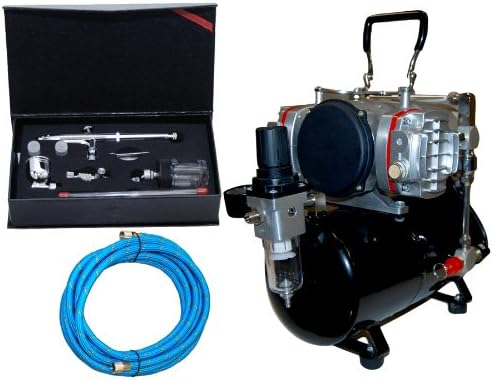 MASTER Airbrush Model SB84 Pro Set Airbrushing System with AirBrush-Depot TC-...