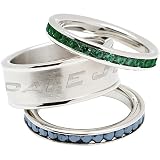 LogoArt Dale Earnhardt, Jr. Stacked Ring Set