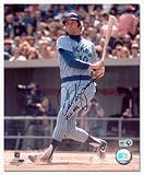 Dave Kingman Autographed (Swinging) 8 x 10 MLB Photograph with 442 HR Inscription (Unframed)