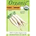 Ferry-Morse 3113 Organic Radish Seeds, White Icicle (3.6 Gram Packet)