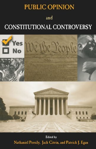 By Nathaniel Persily - Public Opinion and Constitutional Controversy: 1st (First) Edition