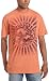 Quiksilver Mens Saki Bomb Short Sleeve Tee,orange,medium