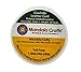 Mandala Crafts Round Cowhide Genuine Black Leather Cord for Jewelry Making Kumihimo Leather Rope Spool - Black Leather String Lace - 20 Yds 1mm Leather Cording