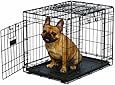 MidWest Homes for Pets Ovation Double Door Dog Crate, 24-Inch