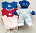 Light Pink Bootie PJ's Outfit fit Webkinz, Shining Star & 8"-10" Make Your Own Stuffed Animals