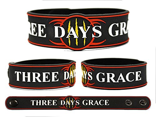 THREE DAYS GRACE Rubber Bracelet Wristband Transit of Venus (1 Pc)