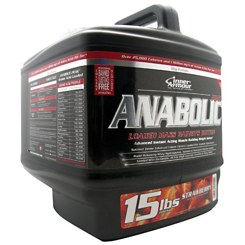 Inner Armour Anabolic-Peak Gainer Strawberry 15 lbs. (6.8 kg)