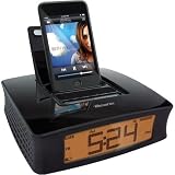 Memorex Mi4019-BLK - Clock radio with iPod cradle - black