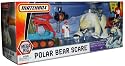 - Matchbox Mega Rig Adventure - Polar Bear Scare with Retractable Capture Rope, Tundra Tent, Matchbox Man, Ice Plow, Net Launcher, Polar Bear, Capture Collar and Baby Penguin