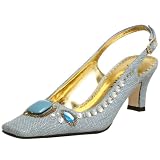 J.Renee Women's Geo Slingback Pump
