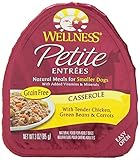 Wellness Petite Entrees Casserole Natural Grain Free Wet Dog Food, Tender Chicken Recipe, 3-Ounce Can (Value Pack of 24)