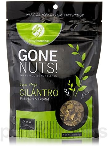 Gone Nuts Cilantro Lime Mojo Pistachios &amp; Pepitas 3oz(pack of 3)