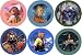 Set of 6 FINAL FANTASY X (Set #3) Pinback Buttons 1.25