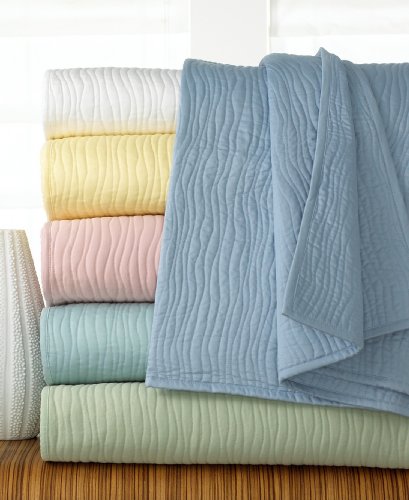 Style&co. Waves Quilted Coverlets and Pillow Shams