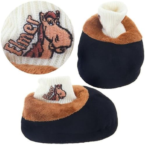 Horse Animal Feet Neighing Slippers for Toddlers and Kids Youth 3-6