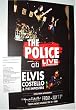 The Police Concert Poster .. Sting 2008 Reunion Tour Synchronicity