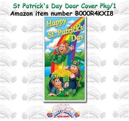 5' Happy St. Patrick's Day Door Cover
