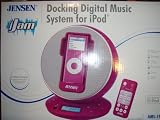 Jensen Docking Digital Music System Speakers Station for iPod Sphere (Pink)
