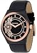 Fossil Men's Black Leather Strap Watch