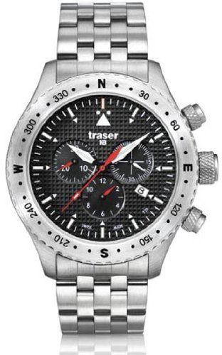Traser T 5302 Men's Aviator Jungmann Steel Watch 