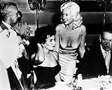 JAYNE MANSFIELD & SOPHIA LOREN 24X36 B&W POSTER PRINT