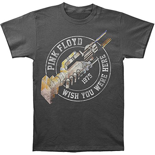 Pink Floyd Wish You Were Here 1975 Print Men's Fitted Cotton Shirt