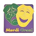 Mardi Gras Enamel Tokens - 25 pk.
