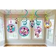 Amscan Disney Minnie Mouse Hanging Swirl Value Pack