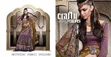 Angarika Lehenga Saree / Sari fabric for Party wear