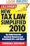 J.K. Lasser's New Tax Law Simplified 2010: Tax Relief from the American Recovery and Reinvestment Act, and More