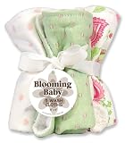 Trend Lab Paisley Park Blooming Bouquet Wash Cloths, Set of 5