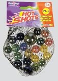 Hot Shots 20+1 Metallic Marbles in a net