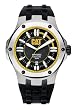 CAT Watches - Navigo Date - Black/Yellow Index - Black Rubber Strap