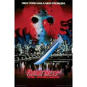 FRIDAY THE 13TH PART 8 HORROR JASON MOVIE POSTER 24402G