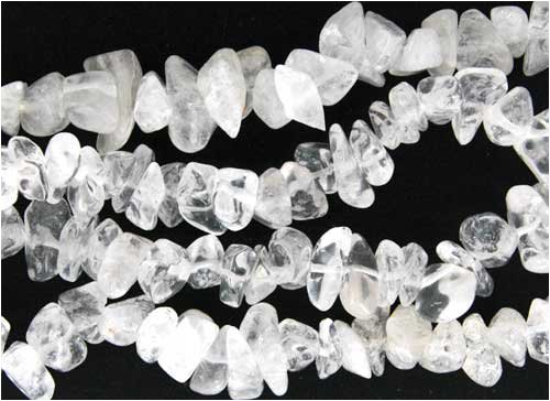Click here to buy 36 inch Endless Chip Necklace (approx. 8mm) - Crystal Quartz by TotlecTraders.com.